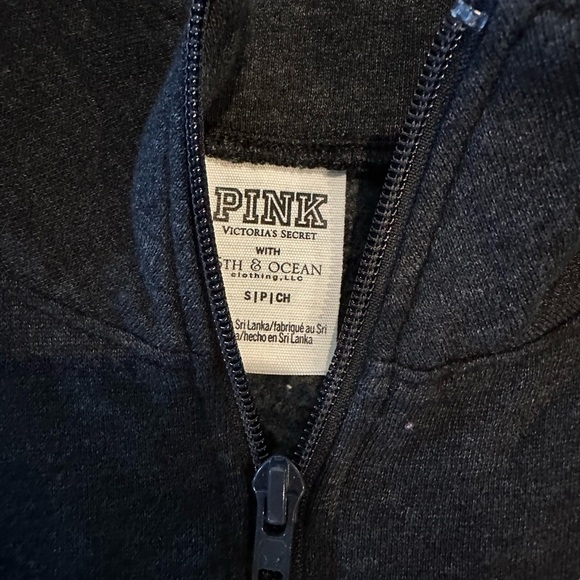 Victoria’s Secret Miami University Redhawks Bling 1/4 Zip Pullover NWOT Small - Picture 4 of 4